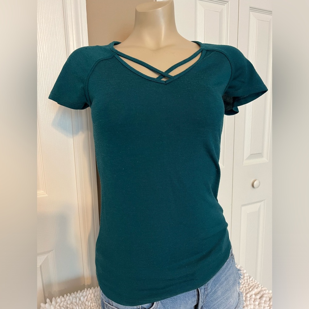 Candie’s V Neck Top